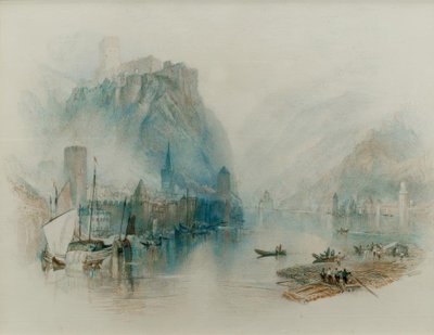 ブルゲンアムライン（城塞ライン） 作： Joseph Mallord William Turner